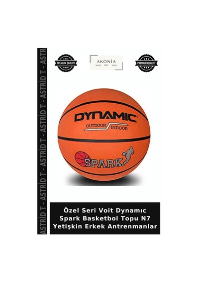 Özel Seri Voit Dynamıc Spark Basketbol Topu N7 Yetişkin Erkek Antrenmanlar