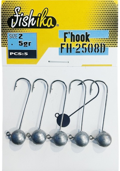 Fishika 2508 2 5gr Jig Head Fsh2508-d05n02