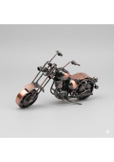 Metal El İşçiliği Motorsiklet Orta Boy