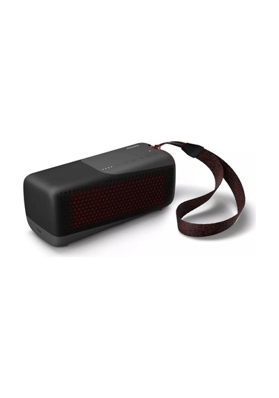 Phılıps Kablosuz Hoparlör Bluetooth, Yüksek Kaliteli, Yüksek Taşınabilir Ve Su Geçirmez Ip67 Hoparlör, Entegre Mikrofonlu, Aramalar İçin, 12 Saate Kadar Oynatma, Tas4807b, Siyah