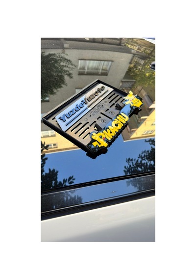 Motor Plaka Uyumlu Pleksi Pleksi Plakalık Pikachu Uyumlu - 785427438