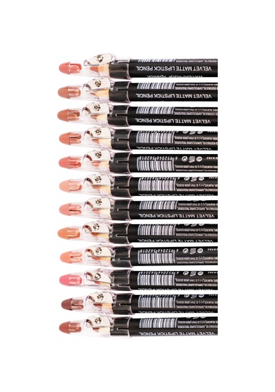 12'li Nude Dudak Kalemi Seti Kalın Jumbo Lip Liner Mat Dudak Kalemi Kalemtraşlı Çok Renkli - 685089178 Diğer