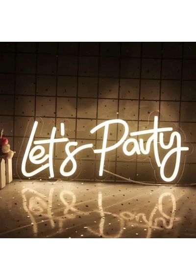 Hubrendy Emin Let's Party Neon Led Tabela
