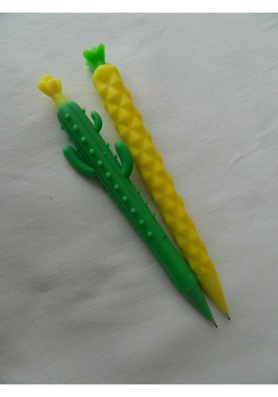 2'li Versatil Uçlu Kalem 0,7 Sarı Kaktüs + Ananas S.kaktüs/ananas