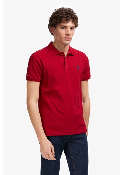 U.S. Polo Assn. U.s. Polo Assn. Erkek Bordo Tişört Basic 50322304-vr014
