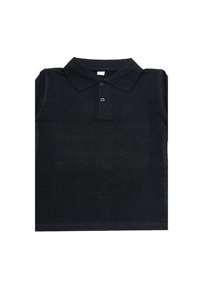 Angelos Girls Kız Çocuk Okul Tarz %100 Pamuk T-shirt -5-17 Yaş Ag006 Koyu Lacivert