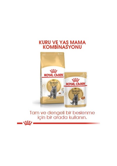 British Shorthair Yetişkin Kedi Maması 400 Gr X 2 Adet