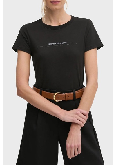 Calvin Klein Bayan T Shirt J20j224990 Beh Siyah Siyah Calvin Klein Bayan T Shirt J20j224990 Beh Siyah Siyah