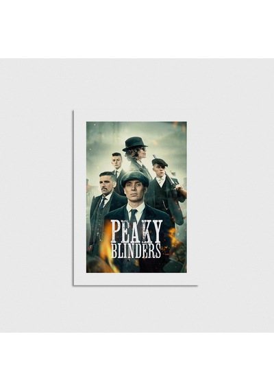 Peaky Blinders Dizi Posteri Çerçevesiz Poster Duvar Dekorasyonu Pn11p504