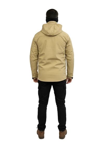 Mysia Outdoor Bej Soft Shell Mont İçi Polarlı Bej