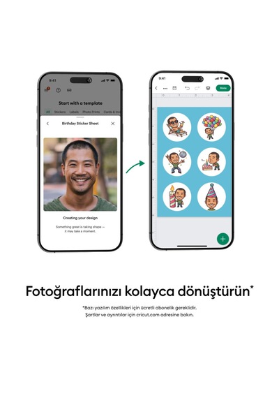 Cricut 2013579 Stickerpix Print Sticker Ve Fotoğraf Yazıcısı