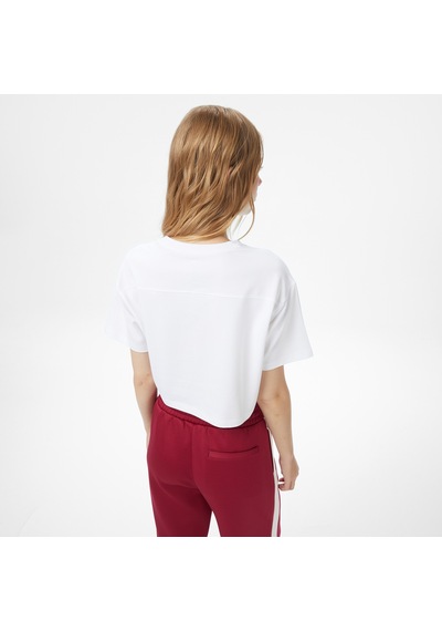 Converse Baskılı Kadın Beyaz T-shirtcvw5t107