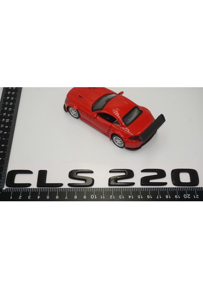 CLS 220 Bagaj Parlak Siyah ABS 3M 3D Yazı Logo
