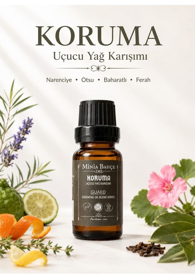 Minia Bahçe Koruma Guard Uçucu Yağ Karışımı 10 ML