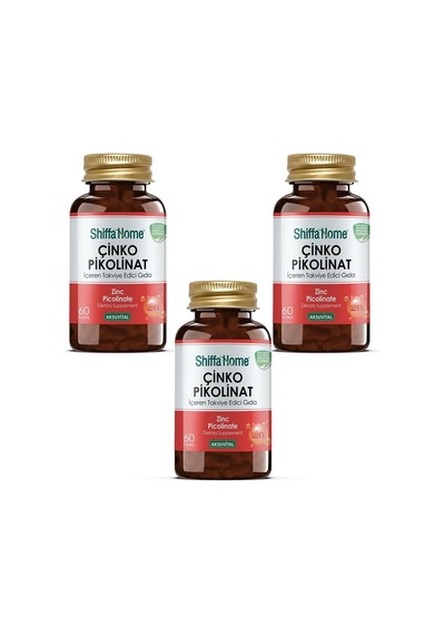 Çinko Pikolinat 60 Tablet 3 Adet