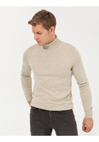 Pierre Cardin Erkek Kum Melanj Kazak /triko 50257158-vr123 Kum Melanj