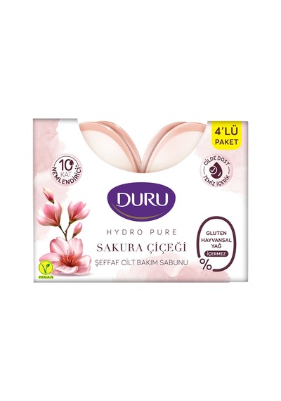 Duru Hydropure Sakura Bakım Sabunu 4 X 135 G - 5 Adet Tarı Diğer