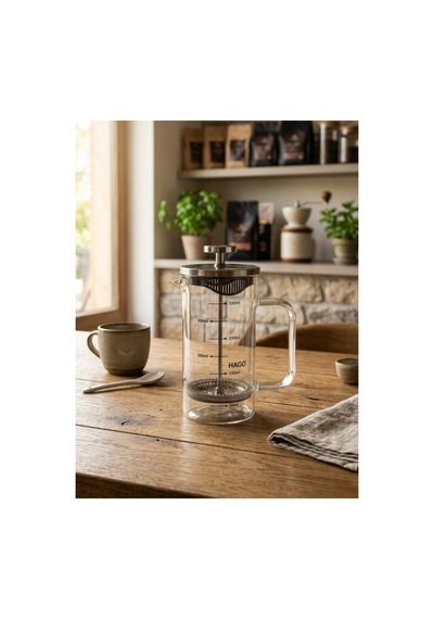 Metal Kapaklı French Press 350 Ml