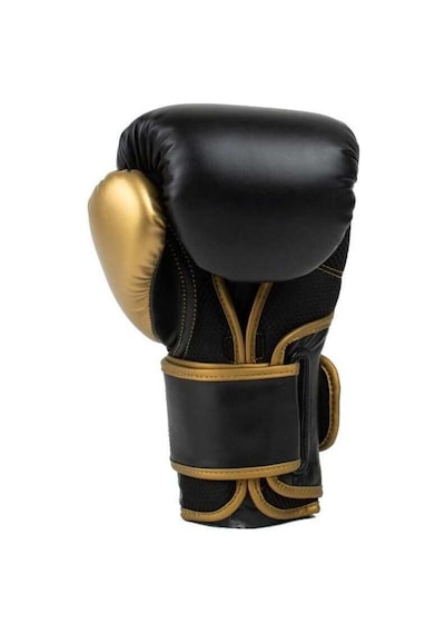 Everlast Powerlock 2r Training Glove Black/gold 12oz P00002662 Çok Renkli