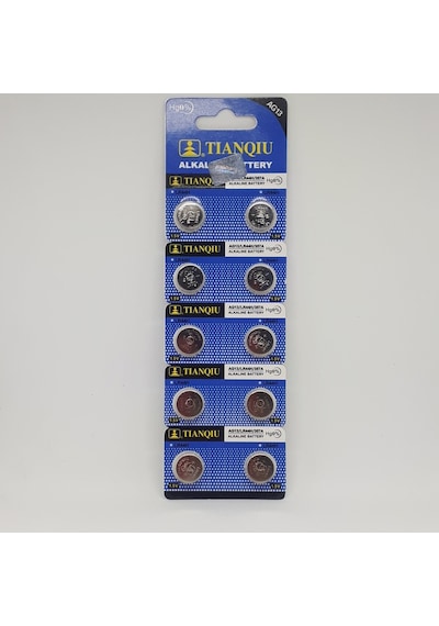 Tianqiu AG13/LR44H/357A 1.5V Alkalin Pil 10'lu