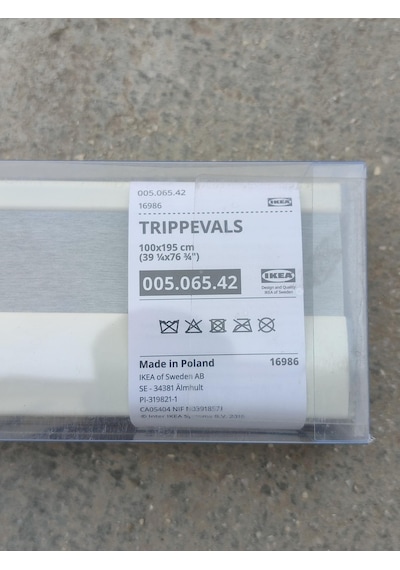 Ikea Trippevals Karartma Jaluzi Stor Perde 100x195cm Çok Renkli