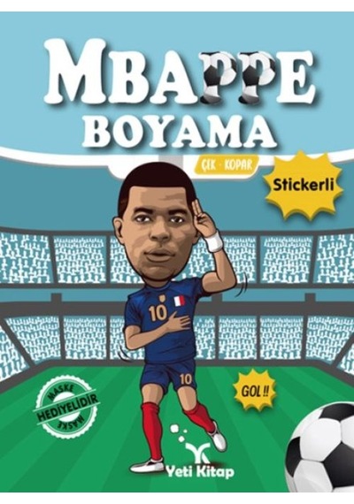 Mbappe Boyama Kitabı - Qhdh-633116