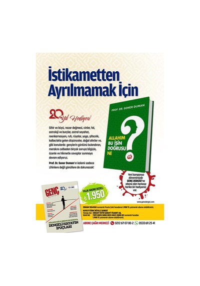 Genç Dergisi Abonelik - Yurtiçi Türkçe