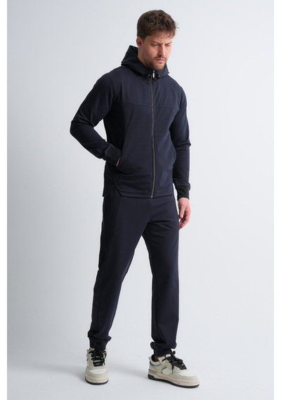 Shooter Sportswear Shooter Erkek Fermuarlı Kapüşonlu Gizli Cep Detaylı Eşofman Takımı Lacivert Shooter Sportswear Shooter Erkek Fermuarlı Kapüşonlu Gizli Cep Detaylı Eşofman Takımı Lacivert