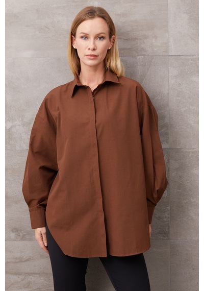 Dparis Basic Oversize Gömlek