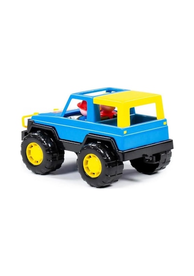 Safari Jeep Aracım Eğlenceli Ve Dayanıklı Özel Tasarım Mavi 22 Cm Oyuncak Arazi Aracı