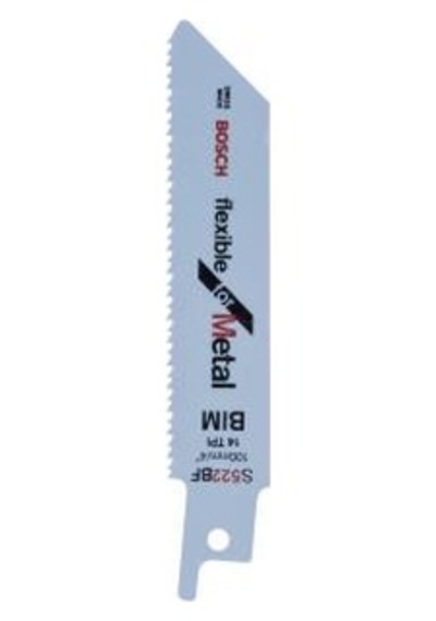 Bosch - Flexible Serisi Metal İçin Panter Testere Bıçağı S 522 Bf - 5'li 2608656011