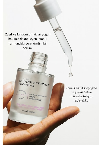 Insane Naturale Tırnak Bakım Serum 20 ML