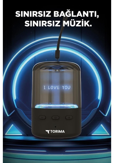 Torima D73 Rgb Led Işıklı Kablosuz Bluetooth Hoparlör