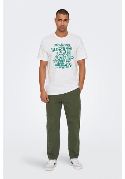 Only & Sons Onslou Taper 0194 Pant Erkek Yeşil Pantolon - 22030240 Yeşil
