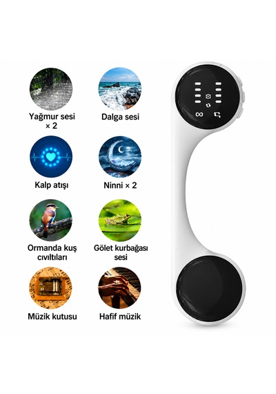 Bluetooth Uyumlu Uyku Yardımcısı Hoparlör Yastık Altı Gizli Ses Deneyimi, Müzik Ve Rahatlatıcı Ses Cihazı