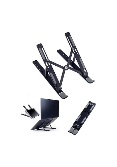 Zhltools Ayarlanabilir Laptop Standı Zhl-221 Siyah