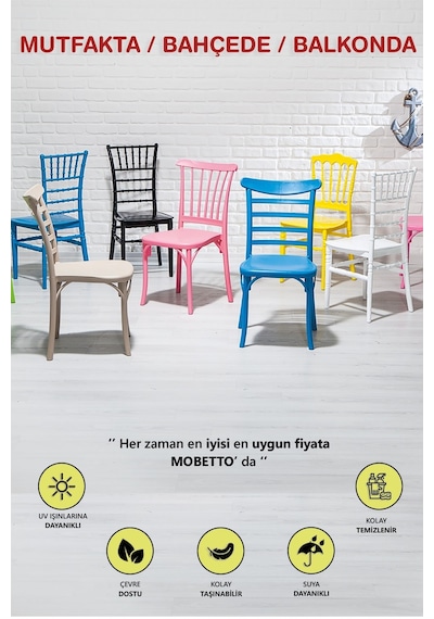 Home Grande Masa / Miray Mutfak Masa Takımı - Beyaz