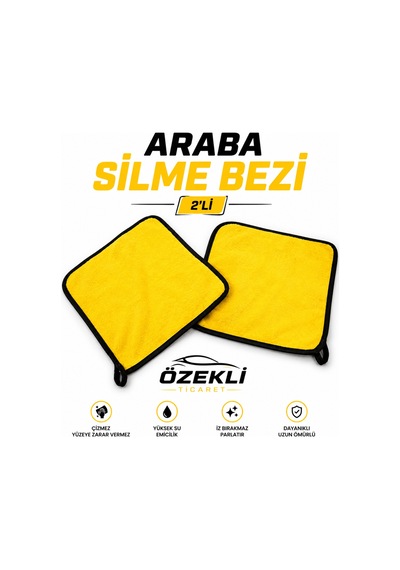 Yüksek Kalite Araba Silme Bezi 2 Li Diğer