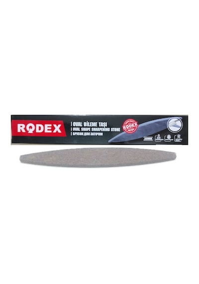 Rodex Tırpan Bıçak Satır Makas Bileme Taşı - Su & Yağ Taşı Masat