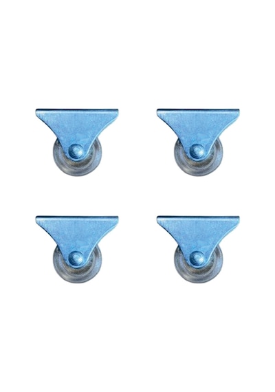 Furç Sabit Teker - 38mm - Şeffaf Hks237 - 4 Adet