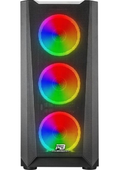 PowerBoost VK-W001B Mid Tower Bilgisayar Kasası