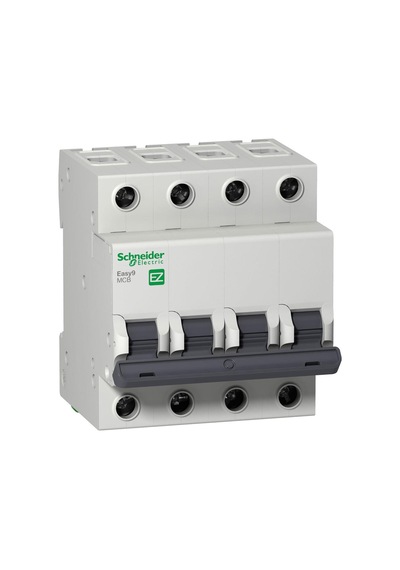 Schneider Electric Easy9 Mcb Ez9F56416 16A Sigorta (4P, 3Ka, C Eğrisi)