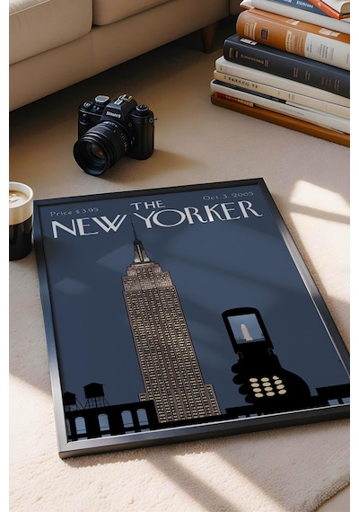 The New Yorker Çerçeveli Tablo October 3 2005