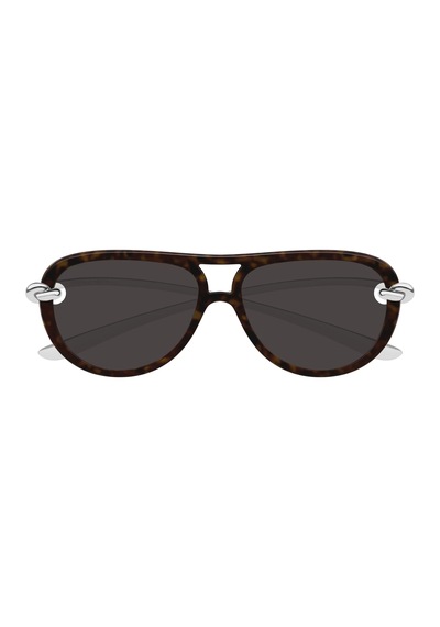 Bottega Veneta 1418s 002 58 Kadın Güneş Gözlüğü Kahverengi