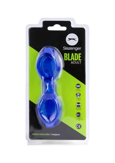 Slazenger Yetişkin Yüzücü Gözlüğü Blade 2321 Bluedbluelblue Mavi