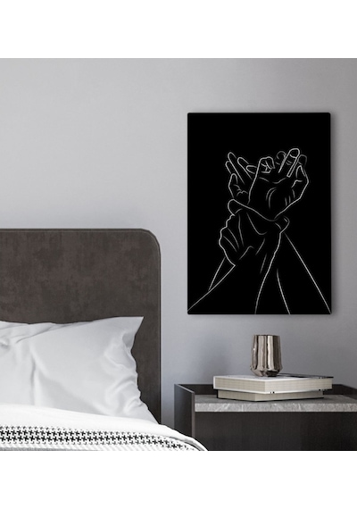 Bk Gift Yatak Odası Konseptli Kanvas Tablo 30X50Cm-25 (551113699)