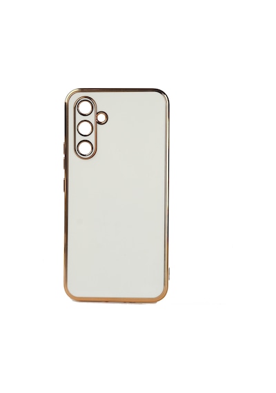 Samsung Galaxy Uyumlu A34 Kılıf Parlak Detaylı Kamera Korumalı Bark Silikon Kılıf