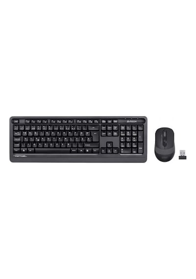 A4 Tech Fg1010, Gri, Fstyler, 2.4ghz Kablosuz, Türkçe F, Klavye Mouse Set -