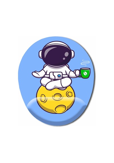Astronot Yoga Bilek Destekli Mouse Pad Mousepad