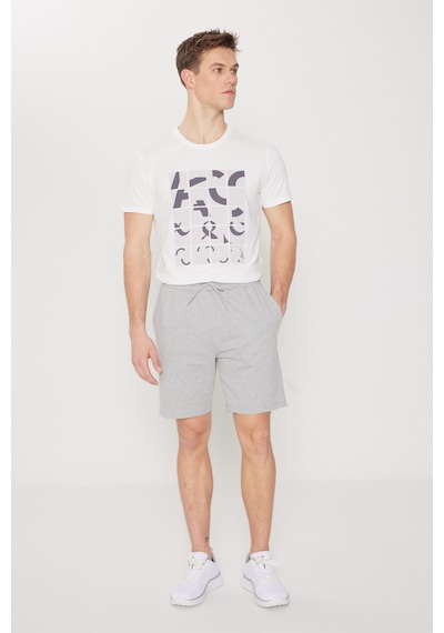 Ac&Co / Altınyıldız Classics Erkek Grı Melanj Standart Fit Normal Kesim 2 Iplik Cepli Recycle Pamuklu Örme Şort Gri Melanj Ac&Co / Altınyıldız Classics Erkek Grı Melanj Standart Fit Normal Kesim 2 Iplik Cepli Recycle Pamuklu Örme Şort Gri Melanj
